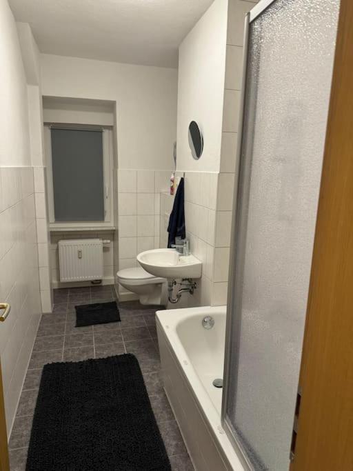 Ferienwohnung Wohnung Innenstadt Am Burgsee Bad Salzungen Dış mekan fotoğraf